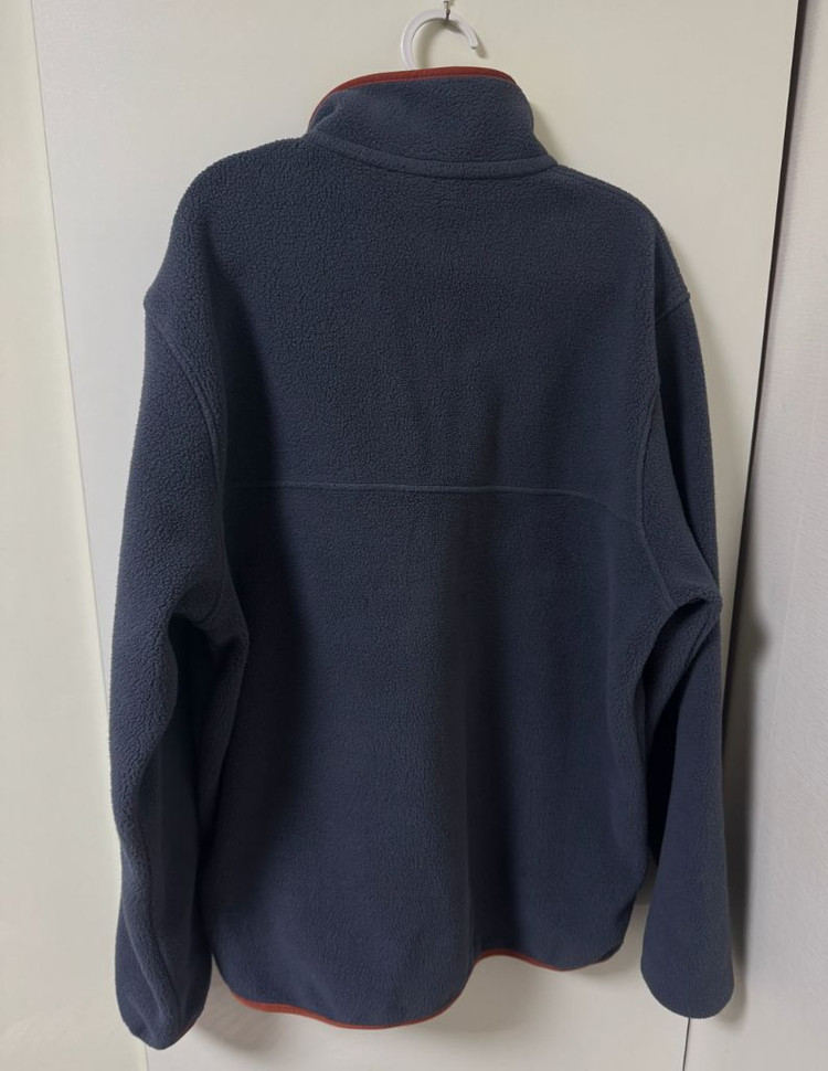 [L]파타고니아 신칠라 스몰더 블루 버니쉬드 레드--1