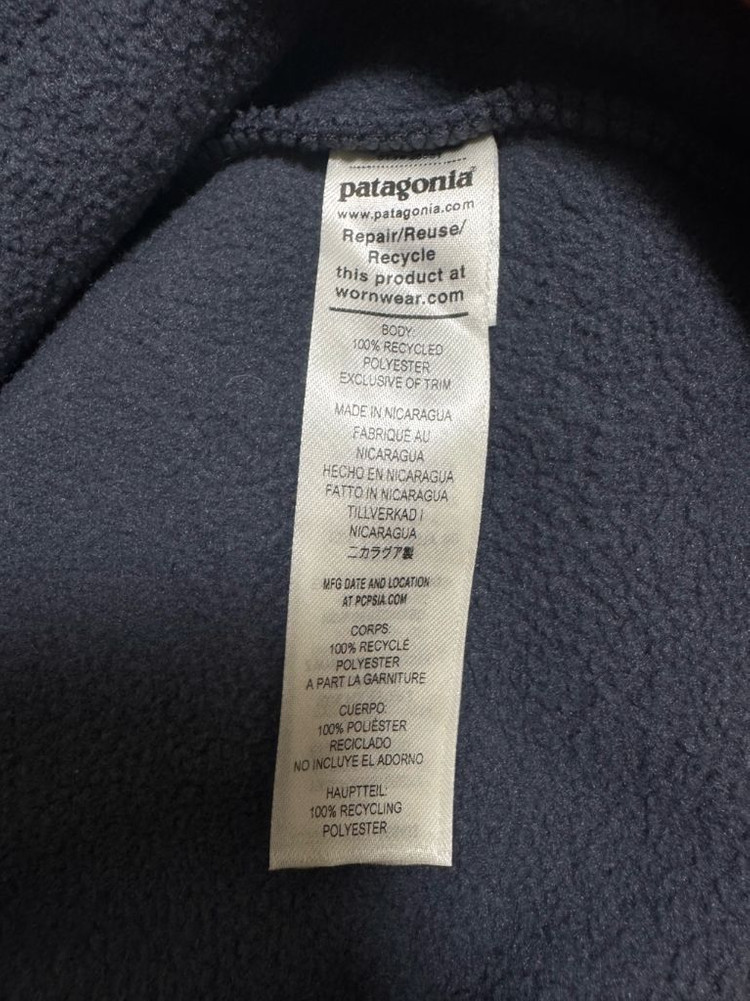 [L]파타고니아 신칠라 스몰더 블루 버니쉬드 레드--3