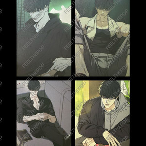 일괄 시든 꽃에 눈물을 범태하 엽서 네이버 웹툰 굿즈 해수 민철 일러스트