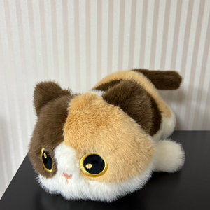 삼색이 고양이 중형인형 40cm 새상품
