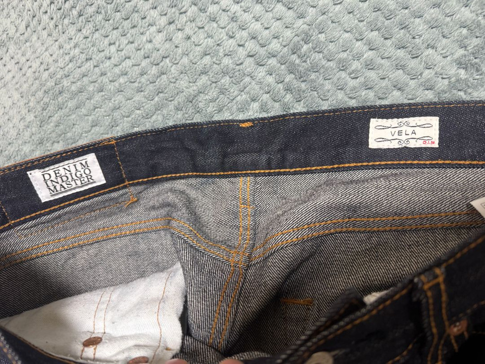 데님인디고마스터 셀비지 데님--4