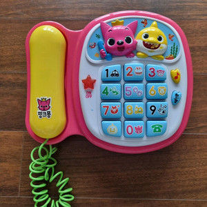 핑크퐁 아기상어 멜로디 전화기 유아 장난감
