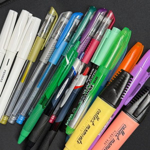 학습용 볼펜 및 형광펜 일괄판매