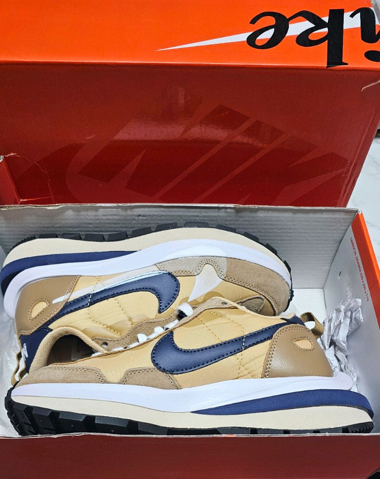 나이키x사카이 베이퍼와플 세서미 235mm 37사이즈 새상품--7