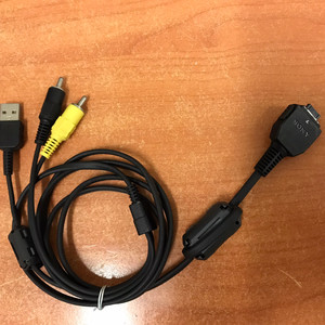 [희귀/풀작동] 소니 사이버샷 전용 멀티 케이블 VMC-MD1 - 빈티지 디카 필수템