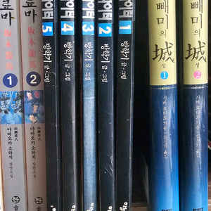 방학기 원작 바람의파이터 전5권(하늘미디어1쇄 1994인쇄본)팝니다