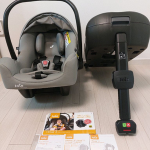 +베이스 포함 / JOIE 조이 아이스너그2 아이사이즈 인펀트 카시트 (ISOFIX) 바구니 카시트 이미지