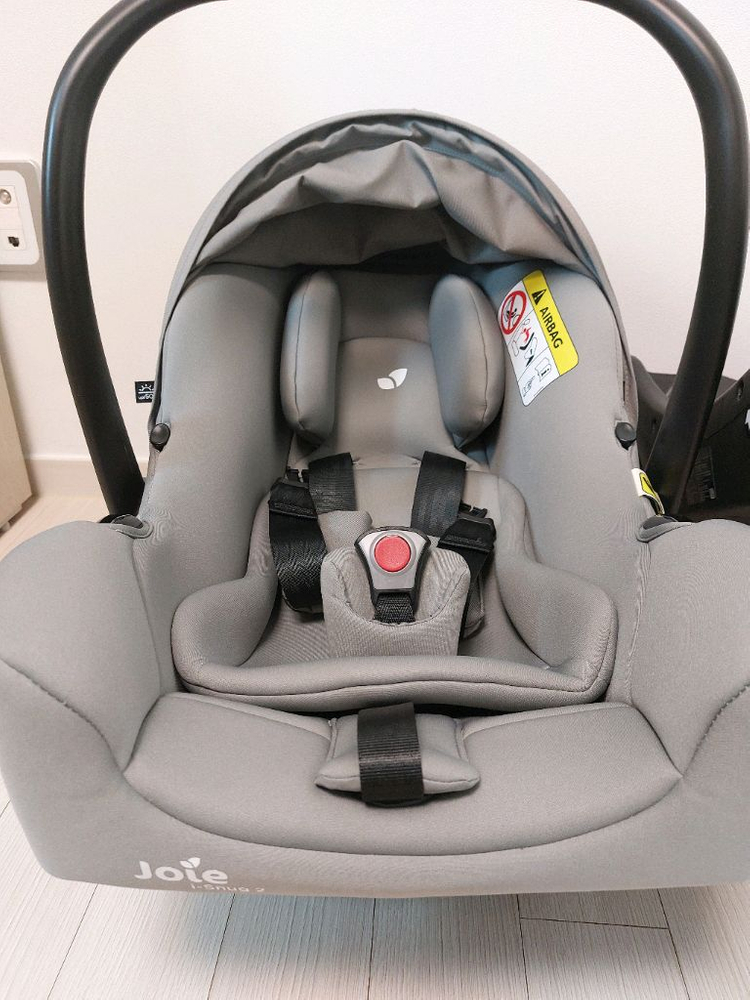 +베이스 포함 / JOIE 조이 아이스너그2 아이사이즈 인펀트 카시트 (ISOFIX) 바구니 카시트 이미지
