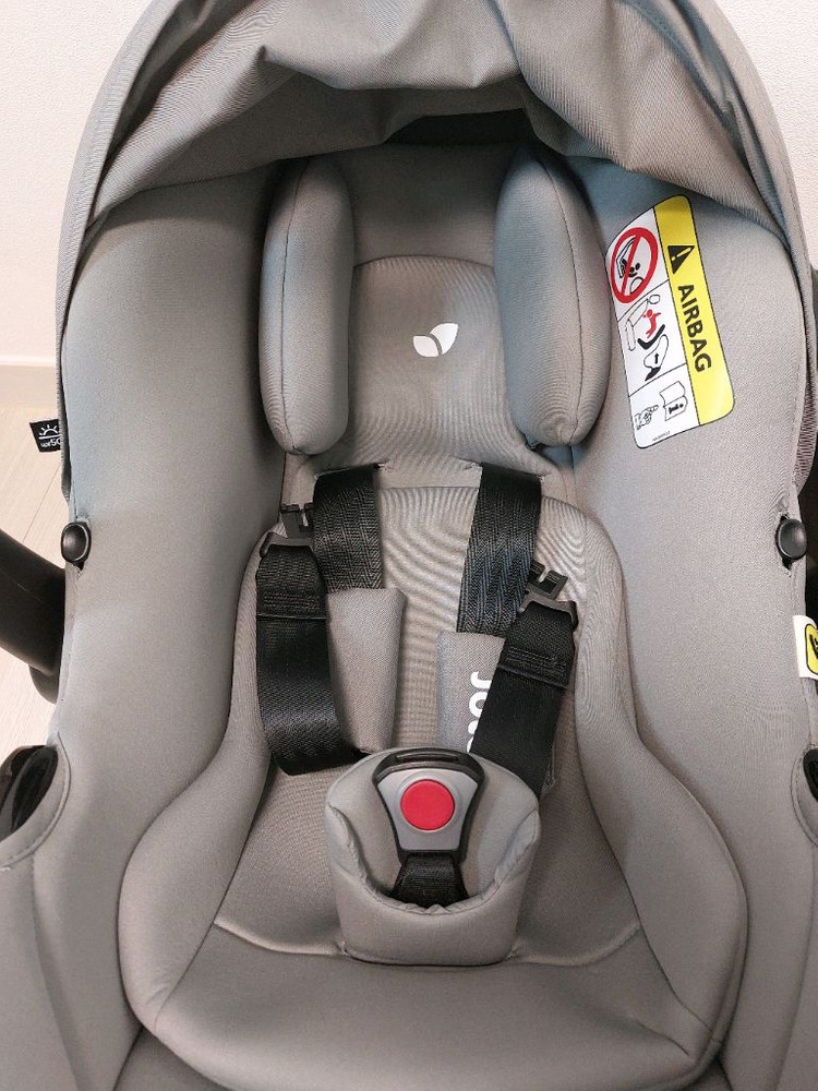 +베이스 포함 / JOIE 조이 아이스너그2 아이사이즈 인펀트 카시트 (ISOFIX) 바구니 카시트 이미지