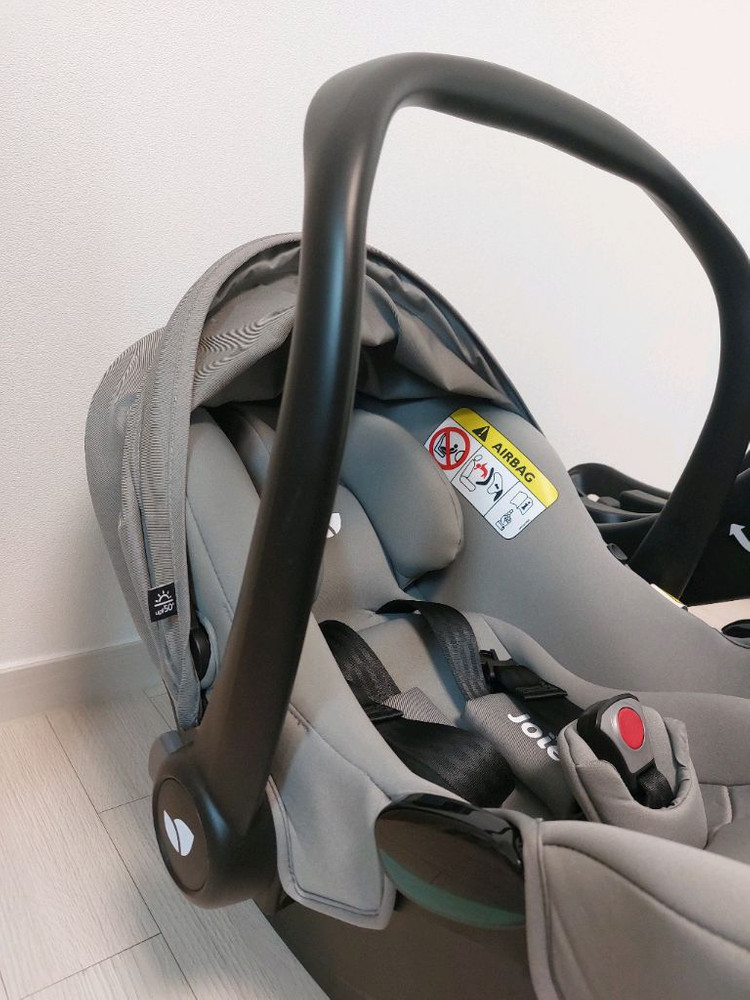 +베이스 포함 / JOIE 조이 아이스너그2 아이사이즈 인펀트 카시트 (ISOFIX) 바구니 카시트 이미지