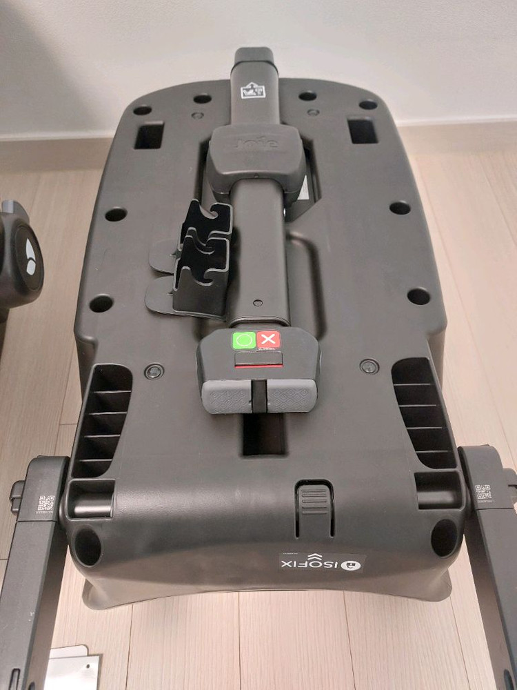 +베이스 포함 / JOIE 조이 아이스너그2 아이사이즈 인펀트 카시트 (ISOFIX) 바구니 카시트 이미지