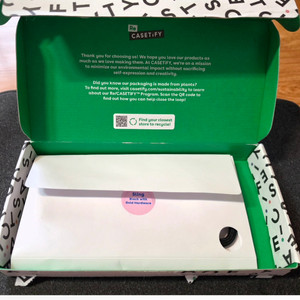 케이스티파이 Rope Crossbody Strap Black/Gold 여행용핸드폰 안심줄