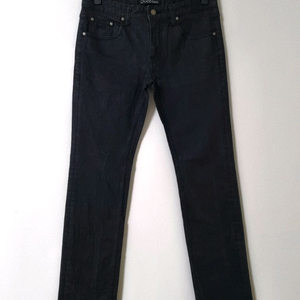 34)플랙진 블랙청바지 스판 터키산 일자청바지