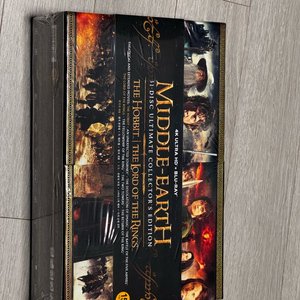 반지의 제왕+호빗 미들어스 얼티밋 콜렉션 4k 블루레이 이미지