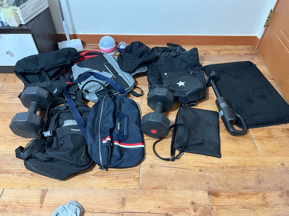 홈짐 운동용품 세트--1