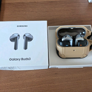 갤럭시버즈3실버+아머 케이스