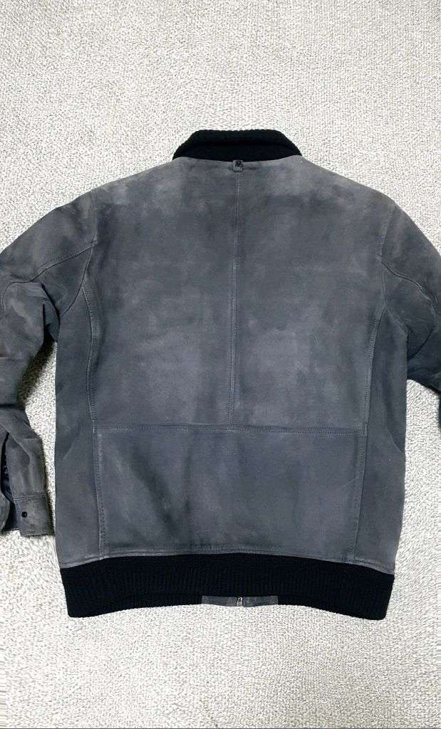 알레그리 천연 양가죽 스웨이드 자켓 판매해요 이미지