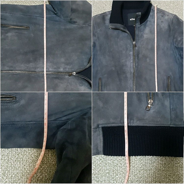 알레그리 천연 양가죽 스웨이드 자켓 판매해요 이미지