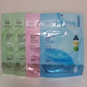 브이티 리들샷 100 하이드로겔 마스크 4장