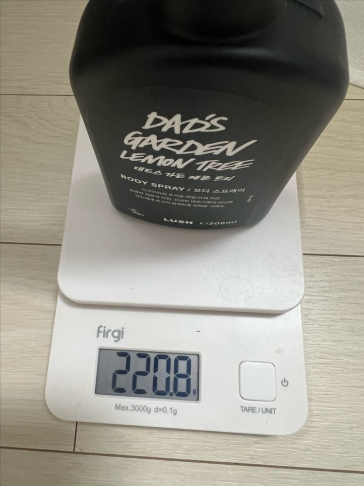 러쉬 대드스가든 레몬트리 바디스프레이 팝니다 이미지