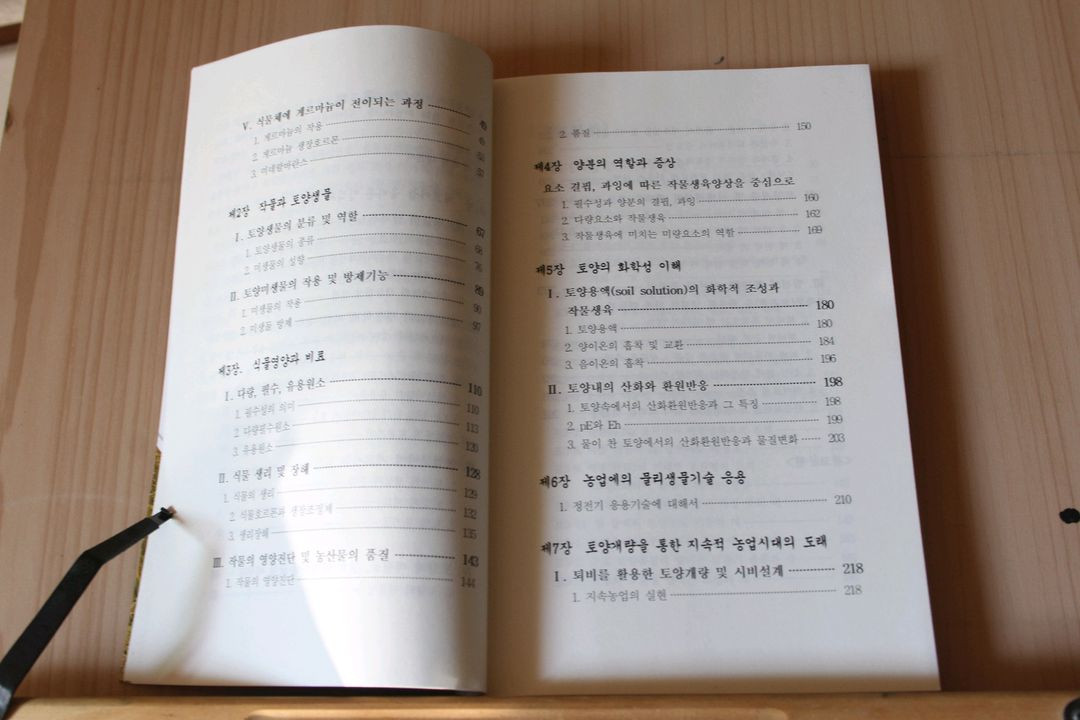 [중고책]토양과 작물 그리고 게르마늄 (농업,생물 관련)--3