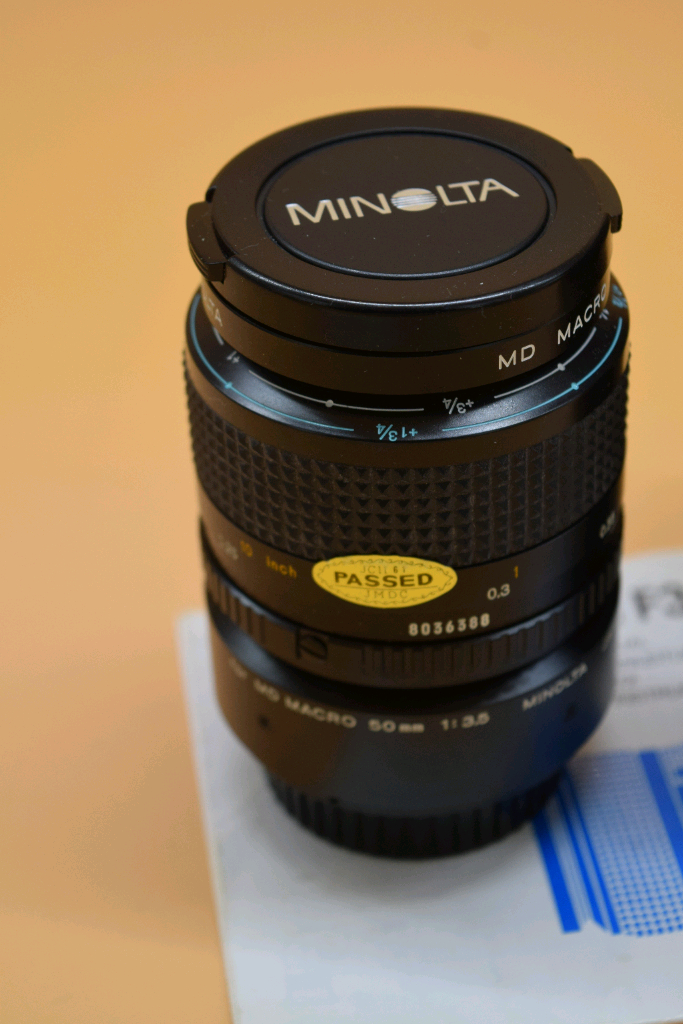 [수동렌즈] MINOLTA MD 50MM F3.5 FOR MD/MC 이미지