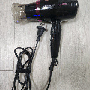 유닉스 접이식 드라이기 UNIX UN-A1653 2000W