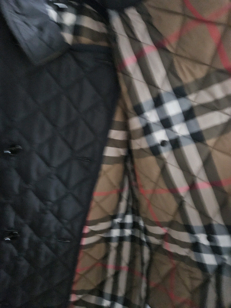 버버리 뉴타이팅 퀼팅자켓 S 정품--1