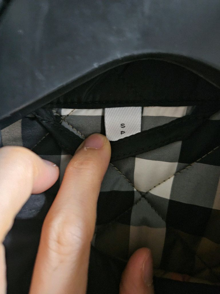 버버리 뉴타이팅 퀼팅자켓 S 정품--3