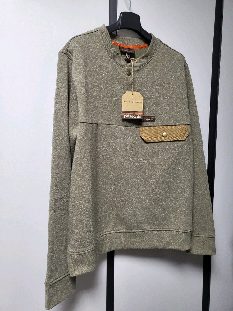 파타고니아 기모 맨투맨--1