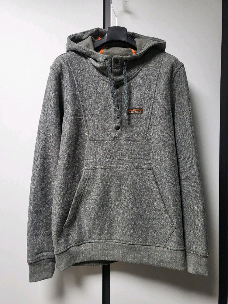 파타고니아 기모 후드 맨투맨--5