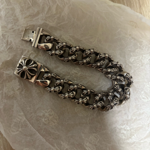정품 크롬하츠 엑스트라 펜시 라지 팔찌