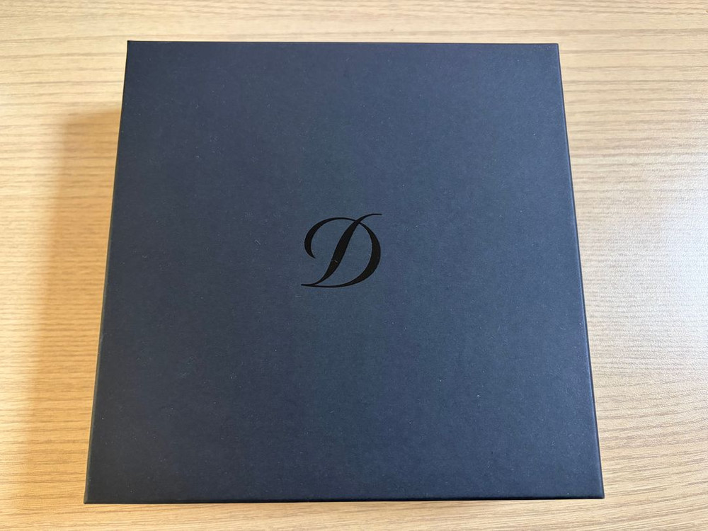 s.t 듀퐁 d로고 라운드 버클 벨트 (미사용 새상품) 남성 명품 벨트 이미지