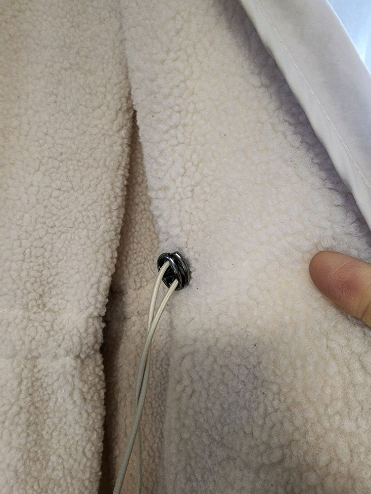 랩 브랜드_리버시블 패딩 뽀글이코트 F 이미지