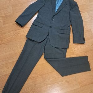 <명품> 듀퐁 100% 울 정장 세트 (상의 100, 하의 32사이즈)