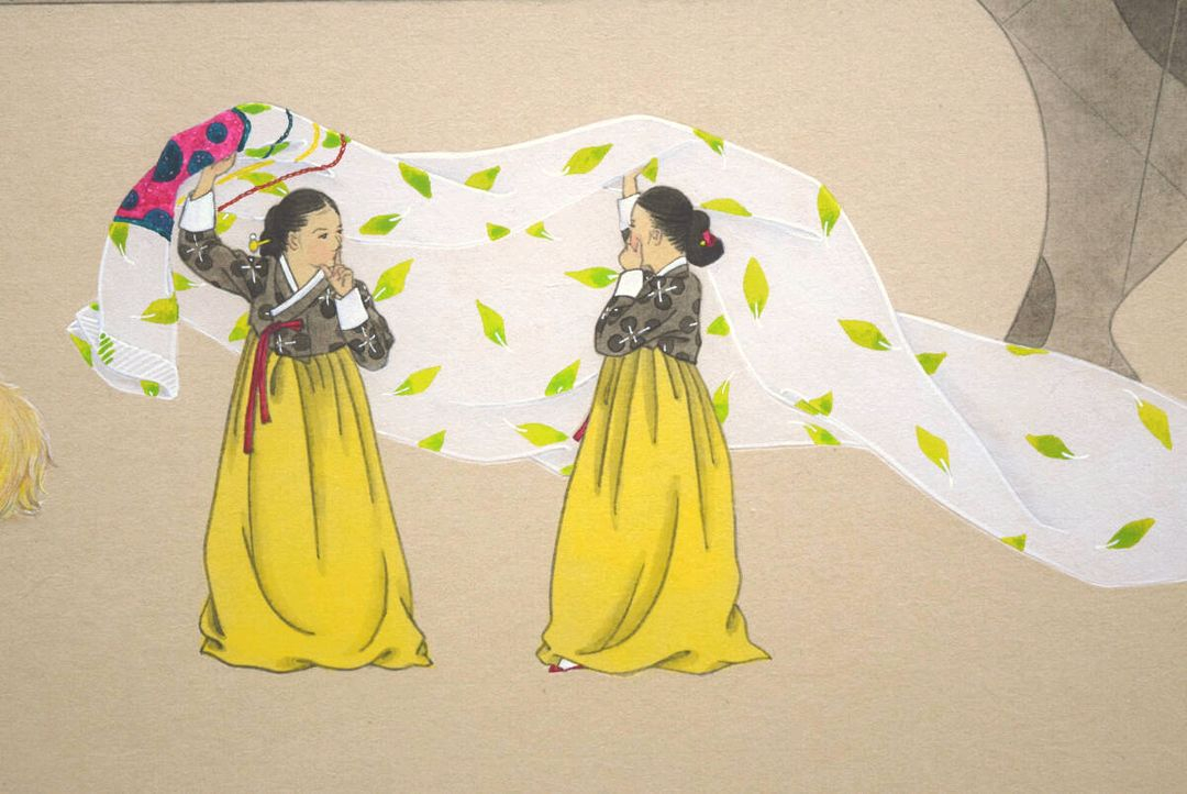 개미요정 신선미 작가 동양화 [지킴이-1] 이미지