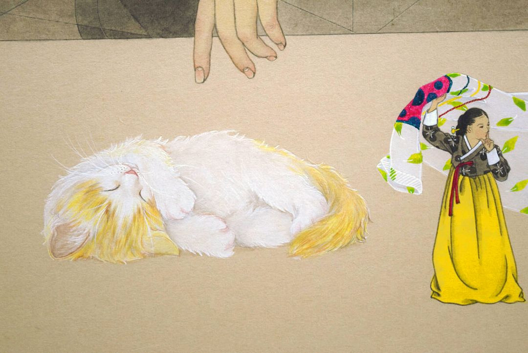 개미요정 신선미 작가 동양화 [지킴이-1] 이미지