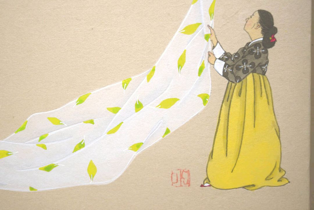 개미요정 신선미 작가 동양화 [지킴이-1] 이미지