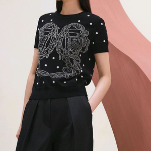 에르메스 니트 브라이드 갈라 풀오버 블루 누아 36사이즈