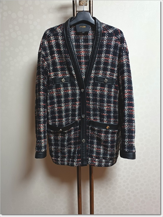 마쥬 트위드 자켓 38사이즈--3