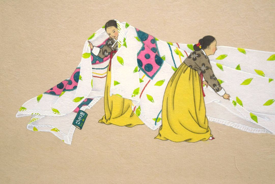 개미요정 신선미 작가 동양화 [지킴이-2] 이미지