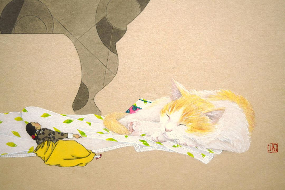 개미요정 신선미 작가 동양화 [지킴이-2] 이미지