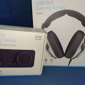 젠하이저 gsx300 gsp601 게이밍헤드셋 앰프 판매해요 이미지