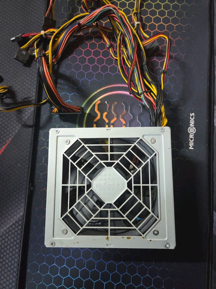 파워렉스 플래티넘 500W 파워서플라이 이미지