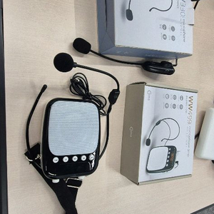 휴대용 마이크 앰프 세트