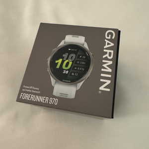 가민포러너 970 화이트