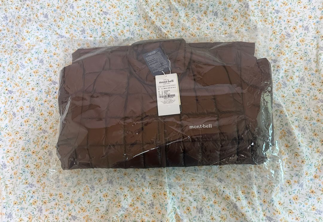 몽벨 플라즈마1000 (미개봉) 경량패딩 팝니다 이미지
