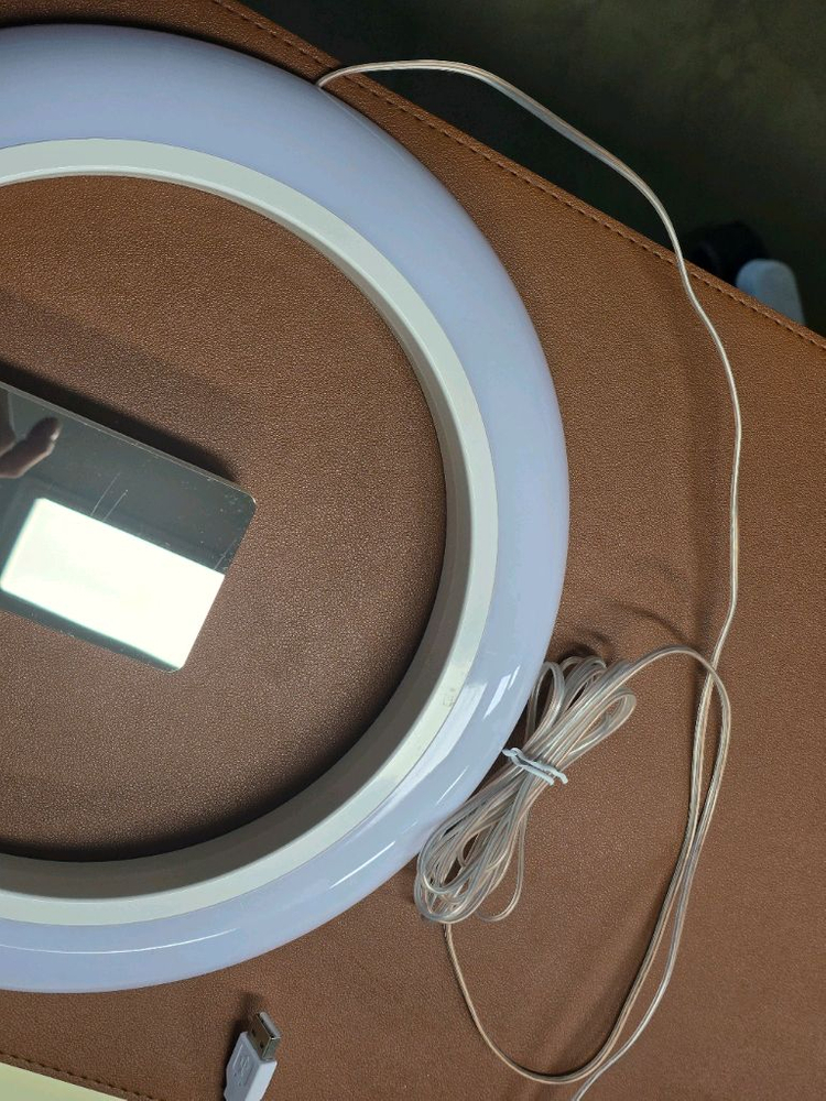 (무료배송)무아스 LED무드등 듀얼미러클락(조명시계 무소음 디지털 벽시계) 이미지