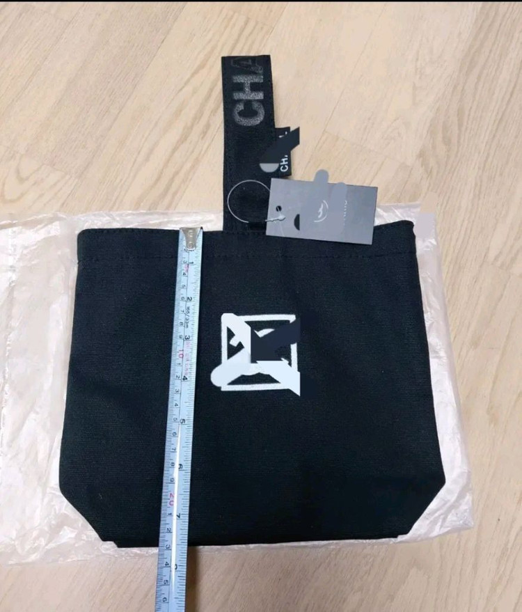 ** CC 로고가 있는 캔버스 에코백(새상품) 이미지