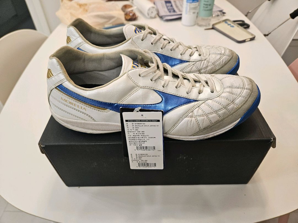 미즈노 모렐리아 살라 재팬 tf 265 사이즈 이미지